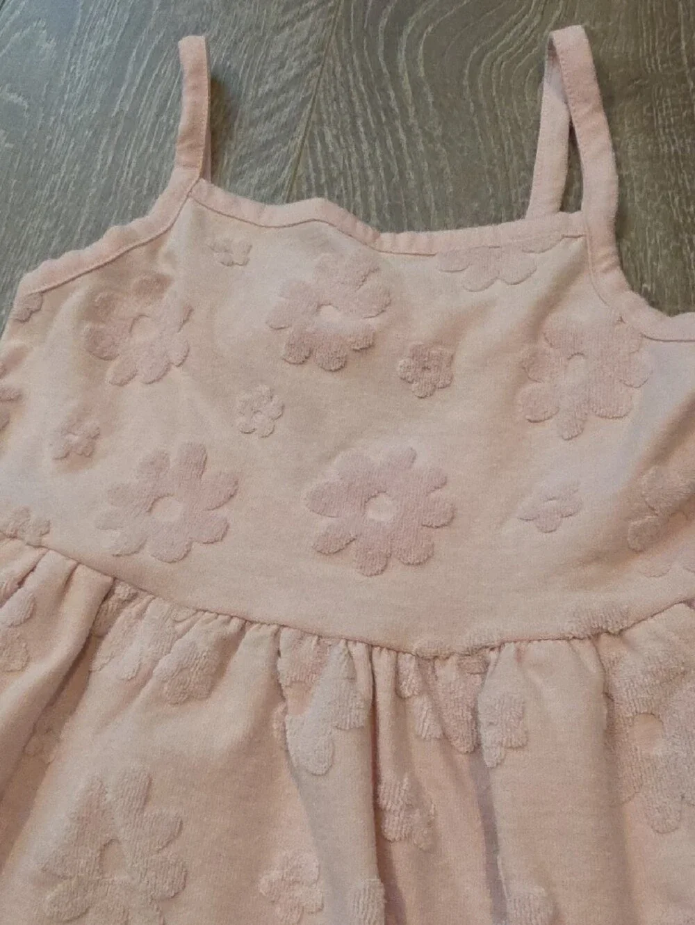 Zara Lilac Daisy Tee with Matching Shorts And Pink Dress